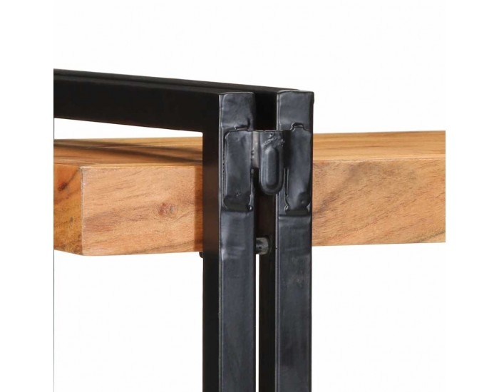 Sonata H Стенен рафт 70x33x35 cm Масивна дървесина Акация