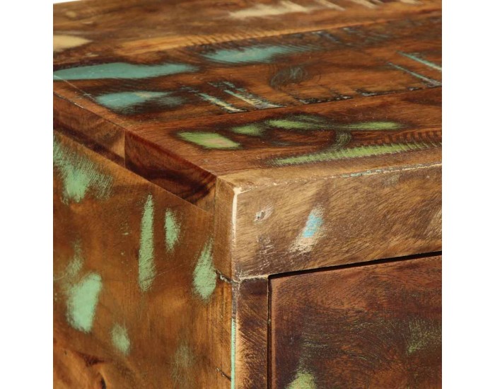 Sonata H Стенен шкаф за телевизор Масивна дървесина Възстановена