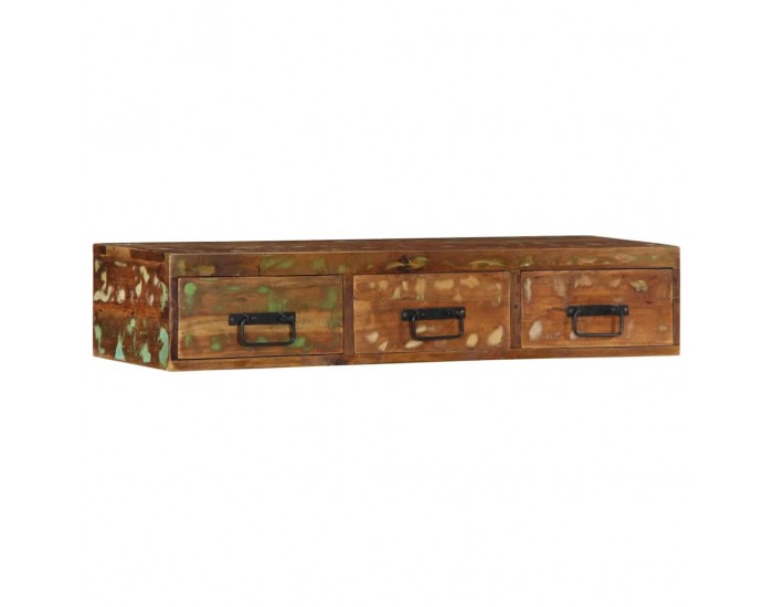 Sonata H Стенен шкаф за телевизор Масивна дървесина Възстановена