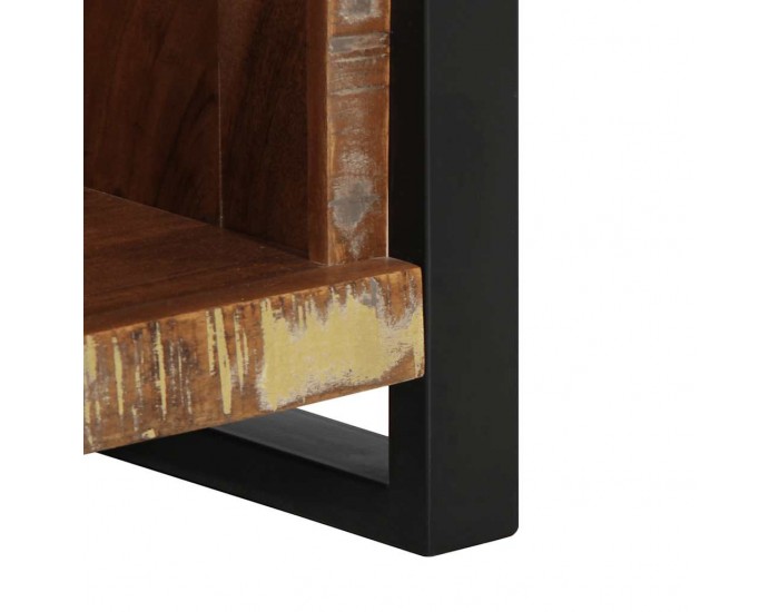 Sonata H Нощно шкафче 40x30x80 cm Масивна дървесина Възстановена