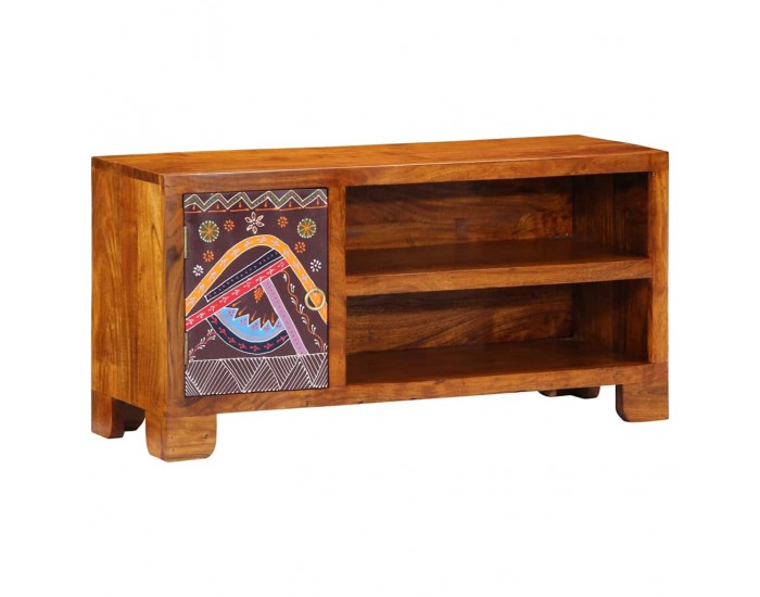 Sonata H ТВ шкаф Multicolour 90x30x45 масивна дървесина акация