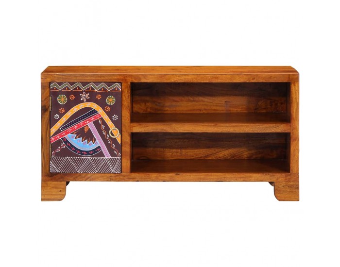 Sonata H ТВ шкаф Multicolour 90x30x45 масивна дървесина акация