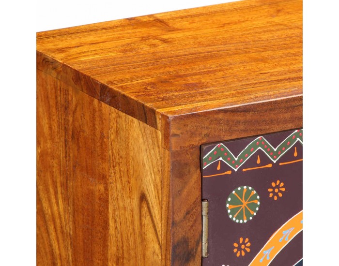 Sonata H ТВ шкаф Multicolour 90x30x45 масивна дървесина акация