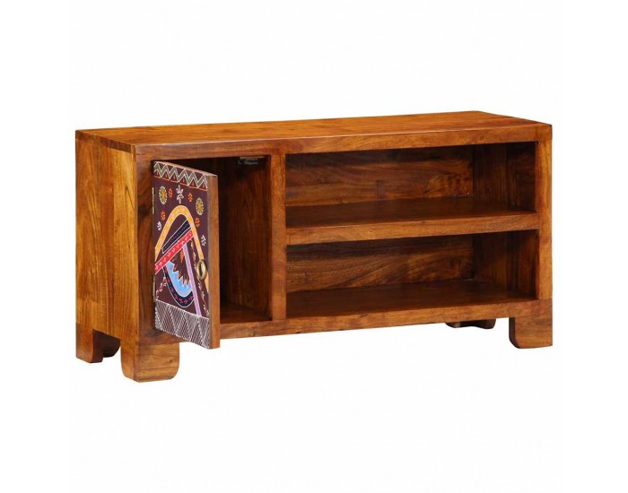 Sonata H ТВ шкаф Multicolour 90x30x45 масивна дървесина акация