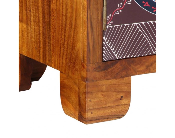 Sonata H ТВ шкаф Multicolour 90x30x45 масивна дървесина акация