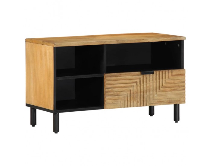 Sonata H TV шкаф кафяв 80x33x46 cm масивна дървесина манго