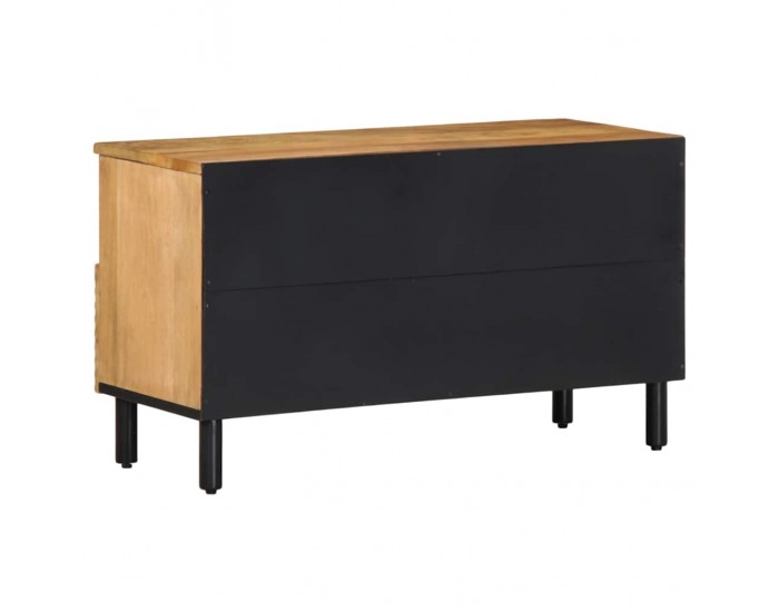 Sonata H TV шкаф кафяв 80x33x46 cm масивна дървесина манго