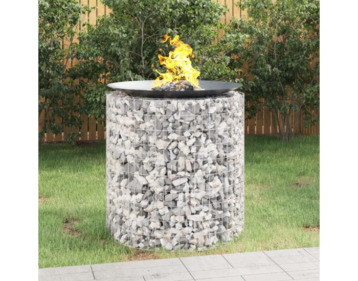 Sonata H Габионно огнище Ø 100 см поцинковано желязо