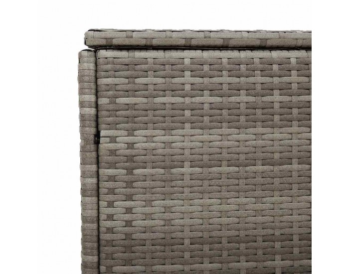 Sonata H Кутия за съхранение в градината сива 110x50x58 cm Поли ратан Sonata H Кутия за съхранение в градината сива 110x50x58 cm Поли ратан