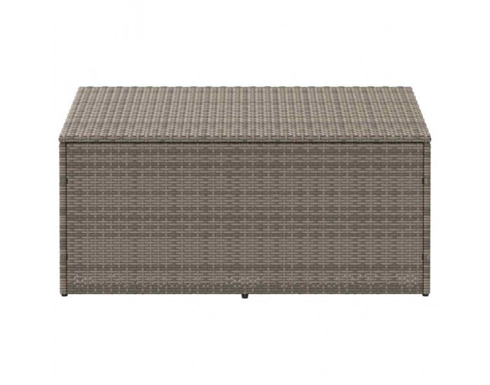 Sonata H Кутия за съхранение в градината сива 110x50x58 cm Поли ратан Sonata H Кутия за съхранение в градината сива 110x50x58 cm Поли ратан