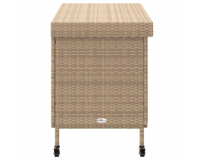 Sonata H Градинска кутия за съхранение с колела Смесена бежова