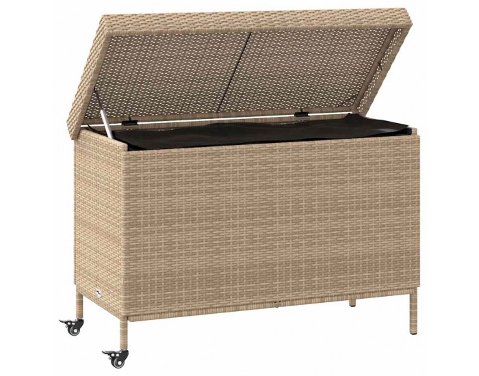 Sonata H Градинска кутия за съхранение с колела Смесена бежова