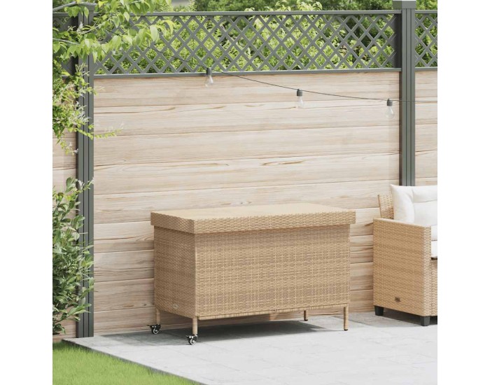Sonata H Градинска кутия за съхранение с колела Смесена бежова