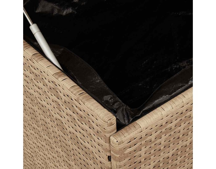 Sonata H Градинска кутия за съхранение с колела Смесена бежова