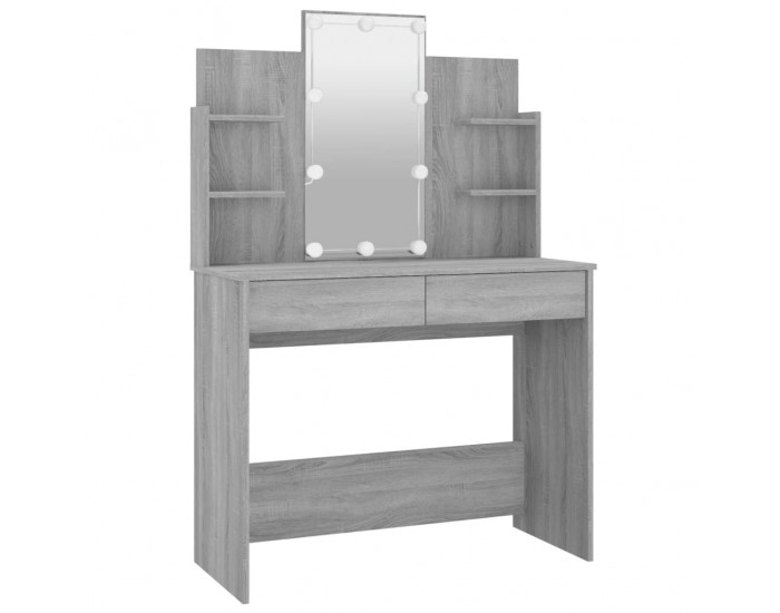 Sonata H Тоалетка с LED, сив сонома, 96x40x142 см Sonata H Тоалетка с LED, сив сонома, 96x40x142 см