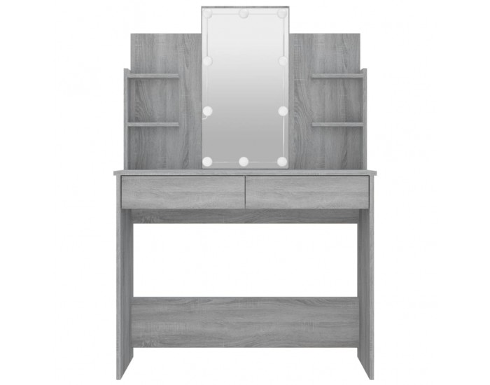 Sonata H Тоалетка с LED, сив сонома, 96x40x142 см Sonata H Тоалетка с LED, сив сонома, 96x40x142 см