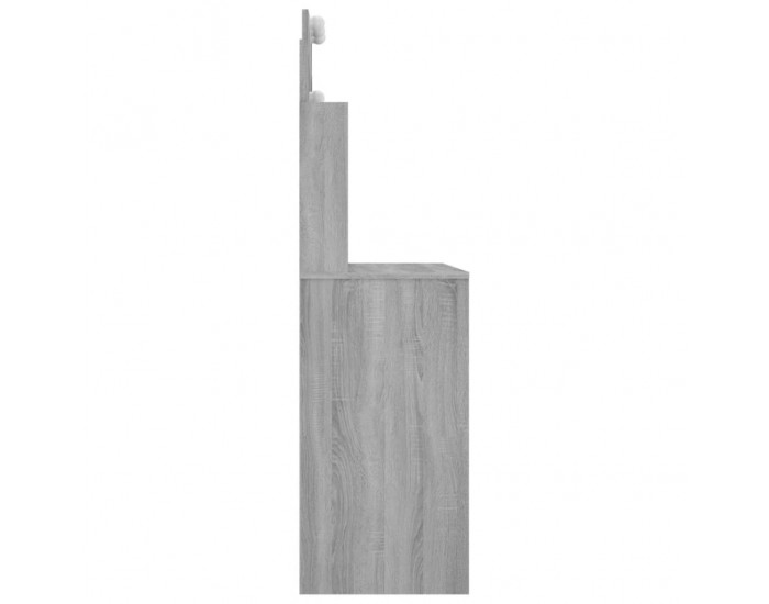 Sonata H Тоалетка с LED, сив сонома, 96x40x142 см Sonata H Тоалетка с LED, сив сонома, 96x40x142 см