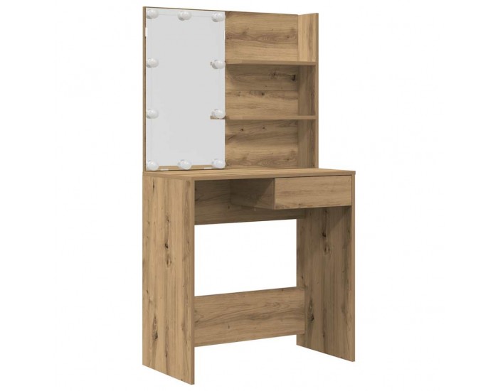 Sonata H Комплект тоалетка с LED Artisan Oak Engineered Wood Sonata H Комплект тоалетка с LED Artisan Oak Engineered Wood