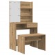 Sonata H Комплект тоалетка с LED Artisan Oak Engineered Wood Sonata H Комплект тоалетка с LED Artisan Oak Engineered Wood