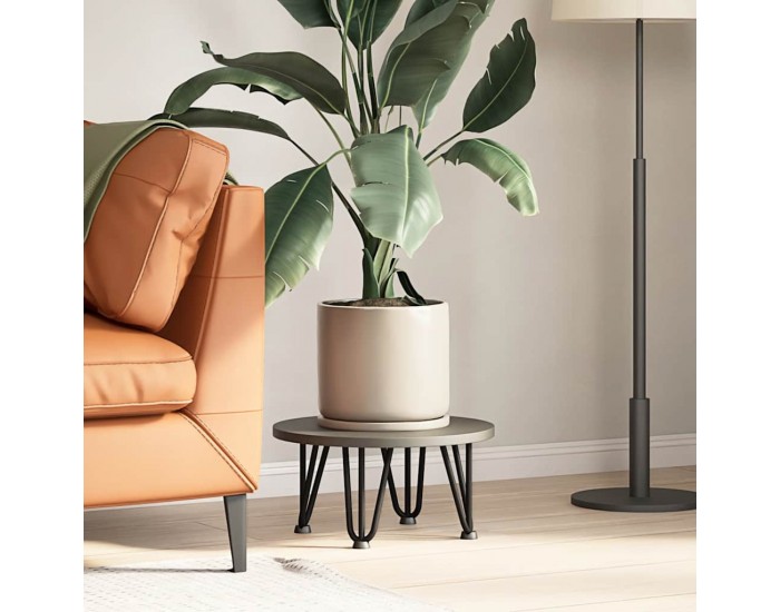 Sonata H Крака за маса за коса 4 бр черни 20 см масивна стомана