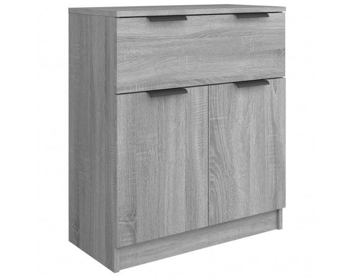 Sonata H Бюфет от 3 части, сив сонома, инженерно дърво