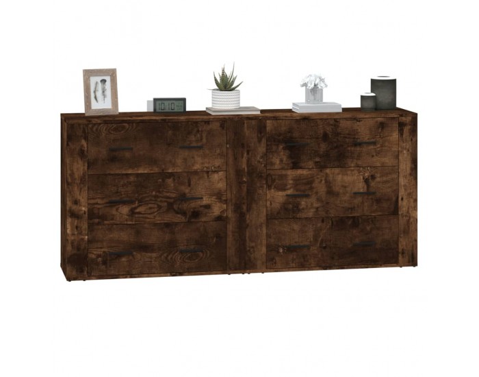 Sonata H Сайдборди, 2 бр, опушен дъб, инженерно дърво