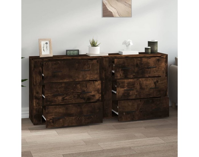 Sonata H Сайдборди, 2 бр, опушен дъб, инженерно дърво