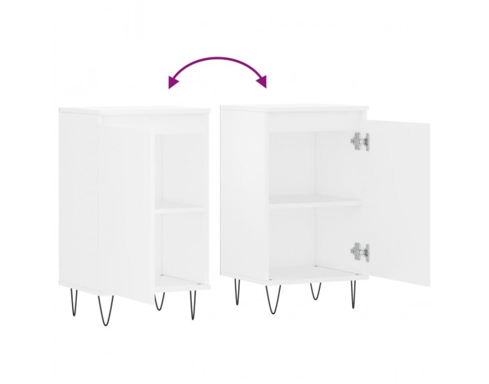 Sonata H Бюфет бял 40x35x70 см инженерно дърво Sonata H Бюфет бял 40x35x70 см инженерно дърво