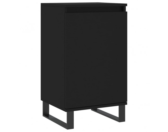 Sonata H Бюфети, 2 бр, черни, 40x35x70 см, инженерно дърво