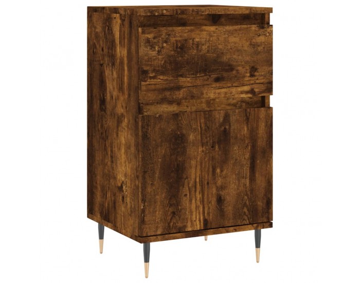 Sonata H Бюфети 2 бр опушен дъб 40x35x70 см инженерно дърво