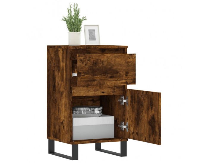 Sonata H Бюфет опушен дъб 40x35x70 см инженерно дърво Sonata H Бюфет опушен дъб 40x35x70 см инженерно дърво
