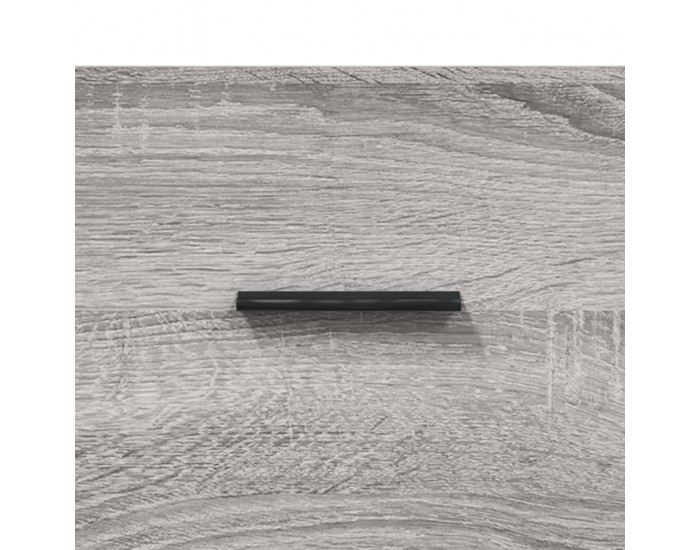 Sonata H Висок шкаф, сив сонома, 69,5x34x180 см, инженерно дърво