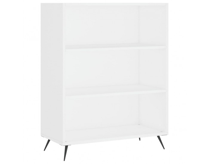 Sonata H Висок шкаф, бял, 69,5x32,5x180 см, инженерно дърво