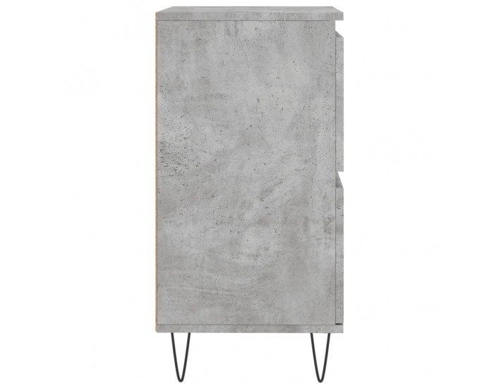 Sonata H Сайдборди, 2 бр, бетонно сиви, инженерно дърво