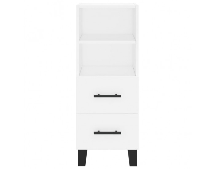 Sonata H Висок шкаф, бял, 34,5x34x180 см, инженерно дърво