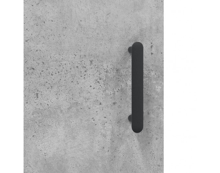 Sonata H Висок шкаф, бетонно сив, 34,5x34x180 см, инженерно дърво