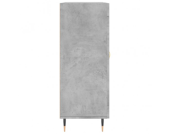 Sonata H Сайдборд, бетонно сив, 69,5x34x90 см, инженерно дърво Sonata H Сайдборд, бетонно сив, 69,5x34x90 см, инженерно дърво