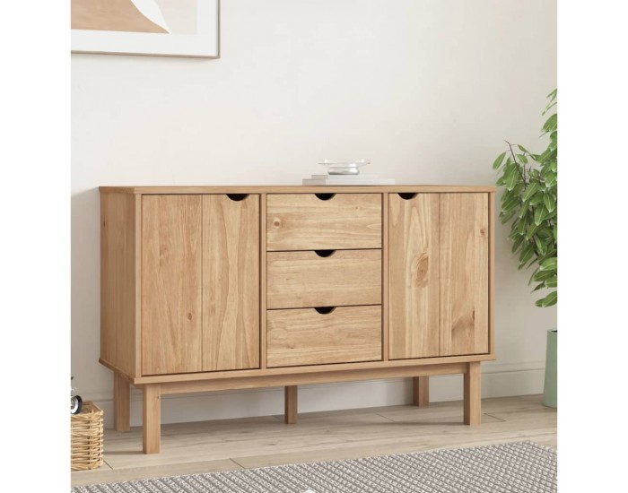 Sonata H Сайдборд OTTA, 113,5x43x73 см, борово дърво масив