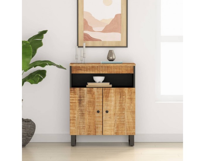 Sonata H Сайдборд с 2 врати, 60x33x75 см, мангово дърво масив Sonata H Сайдборд с 2 врати, 60x33x75 см, мангово дърво масив