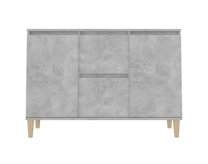 Sonata H Бюфет, бетонно сив, 101x35x70 см, инженерно дърво