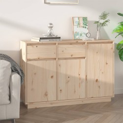 Sonata H Сайдборд, 110x34x75 см, бор масив - Шкафове, Витрини, Модулни секции