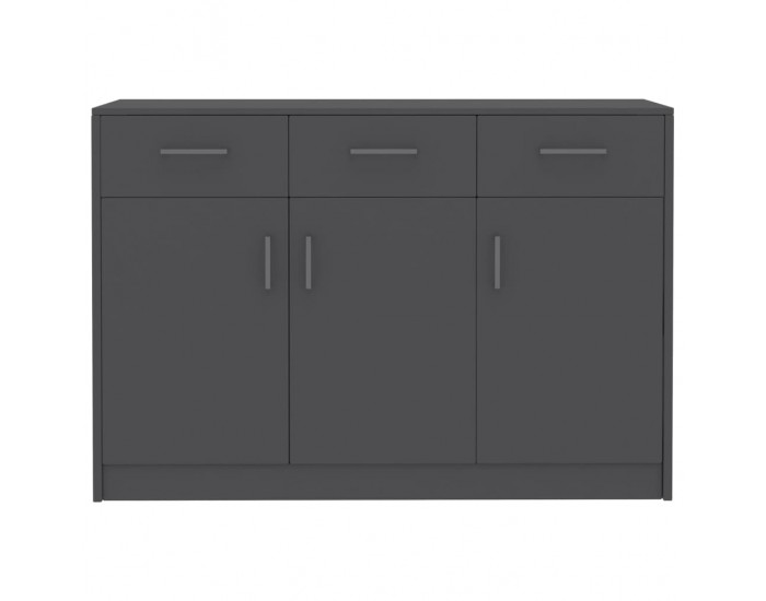 Sonata H Бюфет, сив, 110x30x75 см, инженерно дърво Sonata H Бюфет, сив, 110x30x75 см, инженерно дърво