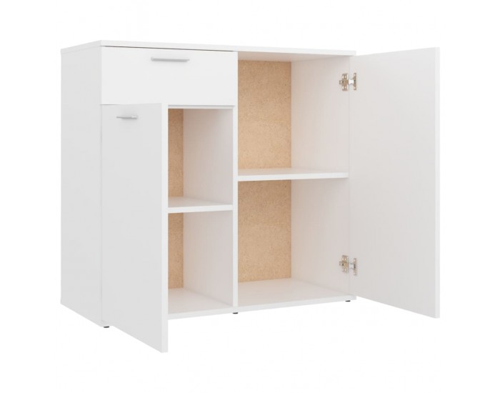 Sonata H Бюфет, бял, 80x36x75 см, инженерно дърво