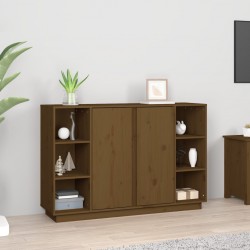 Sonata H Сайдборд, меденокафяв, 120x35x80 см, бор масив - Шкафове, Витрини, Модулни секции