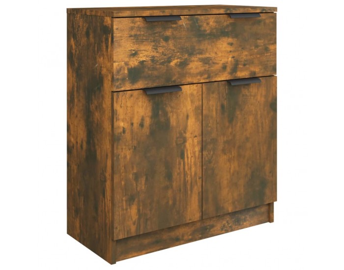 Sonata H Сайдборд, опушен дъб, 60x30x70 см, инженерно дърво