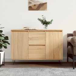 Sonata H Сайдборд, дъб сонома, 104x35x70 см, инженерно дърво - Шкафове, Витрини, Модулни секции