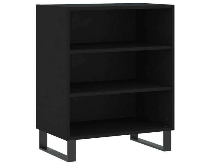 Sonata H Бюфет черен 57x35x70 см инженерно дърво