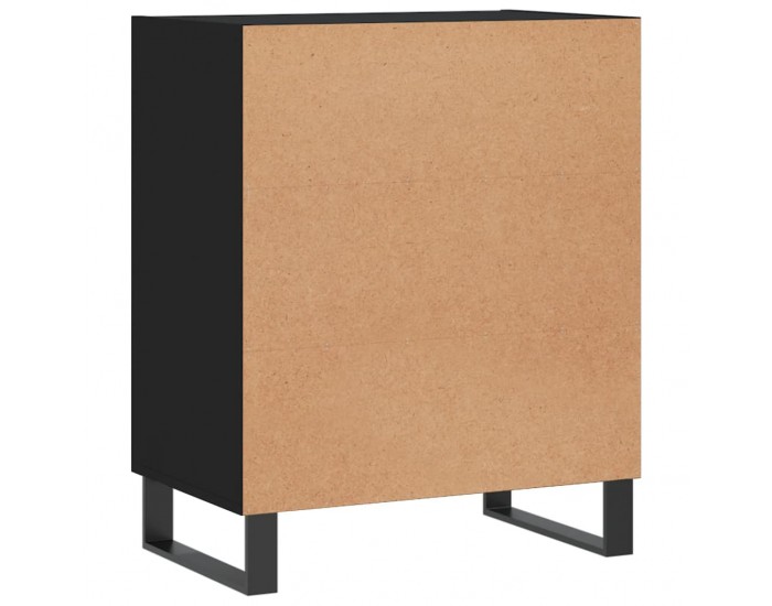 Sonata H Бюфет черен 57x35x70 см инженерно дърво