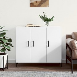 Sonata H Сайдборд, бял, 90x34x80 см, инженерно дърво - Шкафове, Витрини, Модулни секции