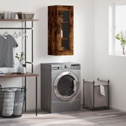 Sonata H Стенен шкаф опушен дъб 34,5x34x90 см - Шкафове, Витрини, Модулни секции